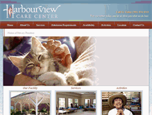 Tablet Screenshot of harbourviewcarecenter.com